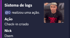 Logs de Check-in